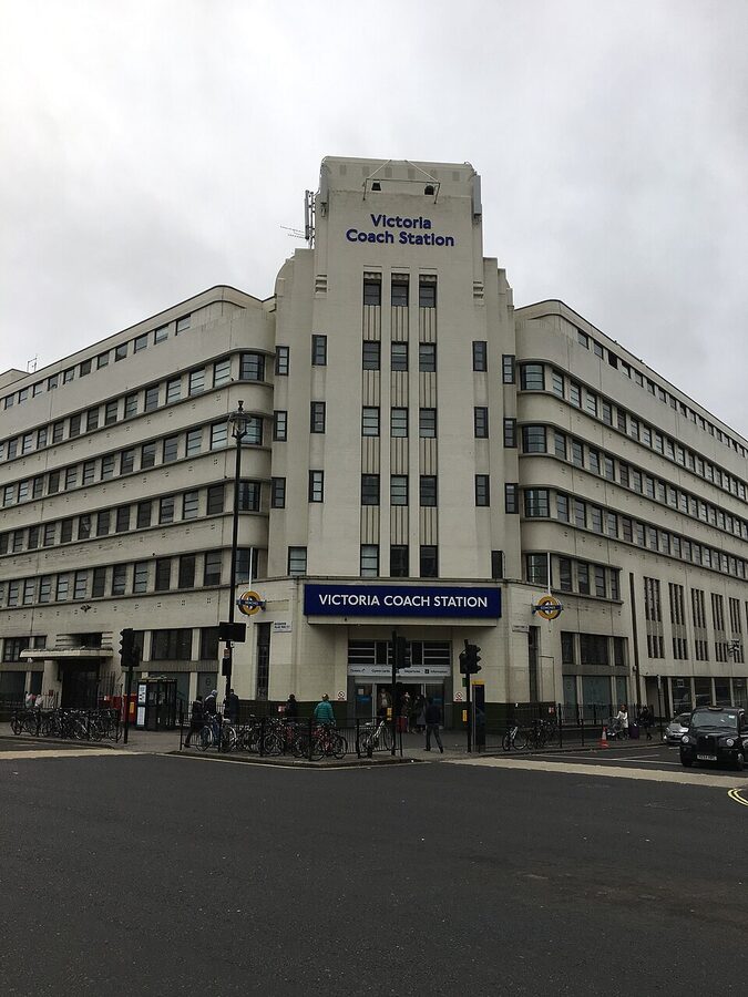 Victoria Coach Station in central London