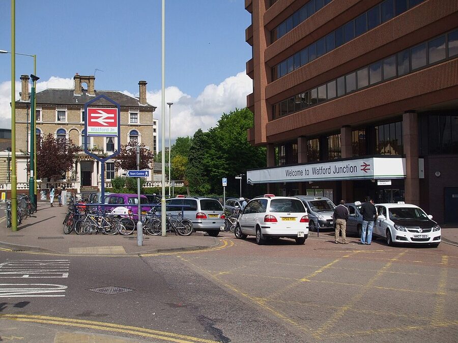 Watford Junction railway station entrance