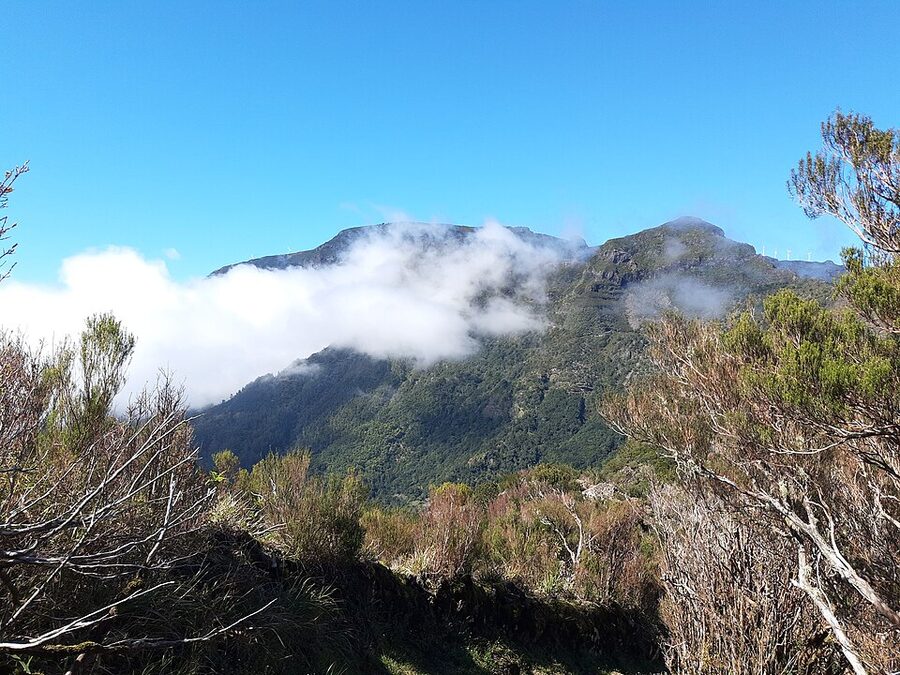 Mist rising at Encumeada pass Madeira