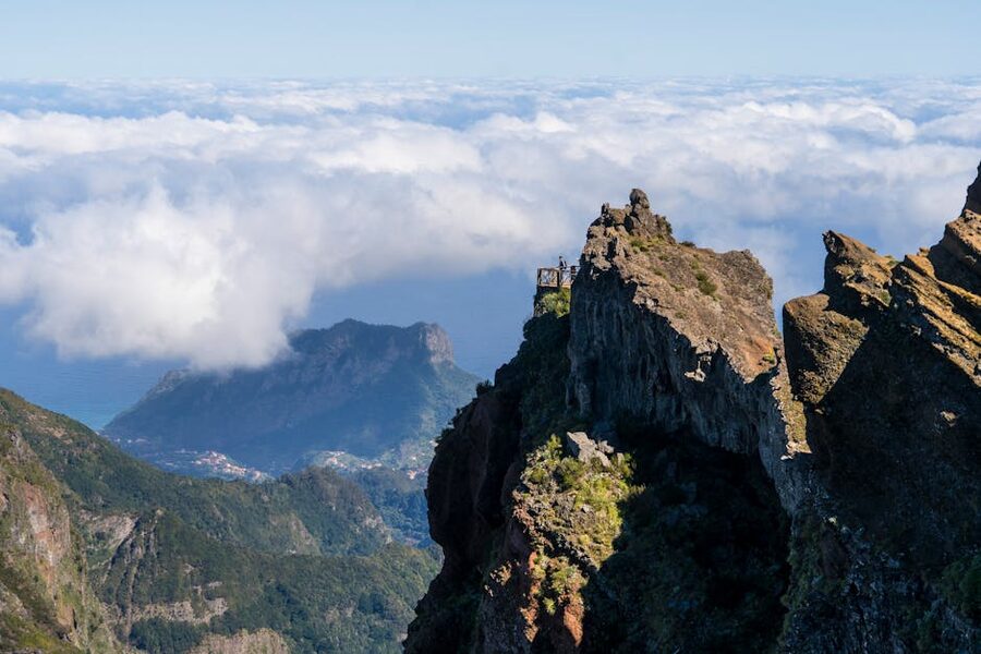Pico Arieiro Madeira above clouds