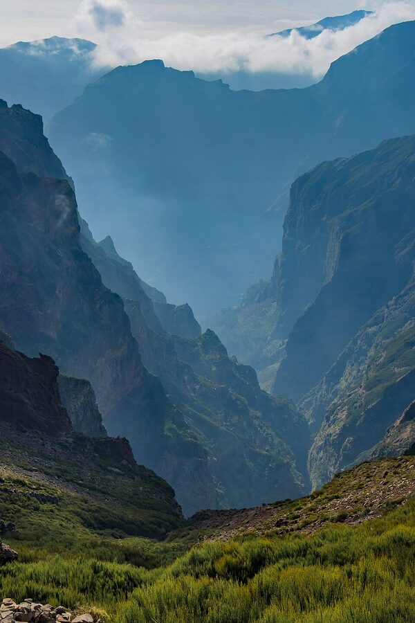 View from Pico do Arieiro miradouro Madeira