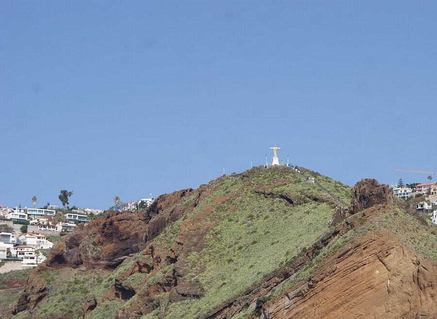 Cristo Rei statue at Ponta do Garajau Madeira