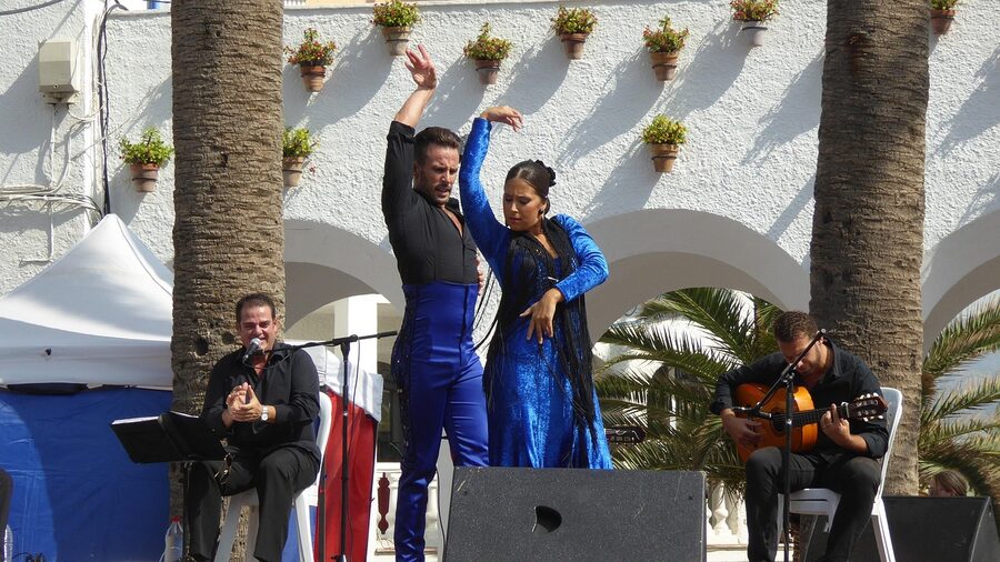 Flamenco dance and music performance Spain