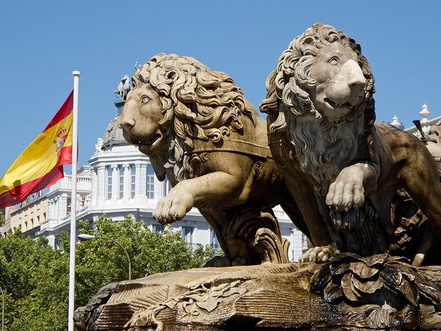 Cibeles fountain in Madrid