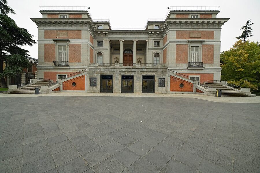 Prado Museum north facade Madrid
