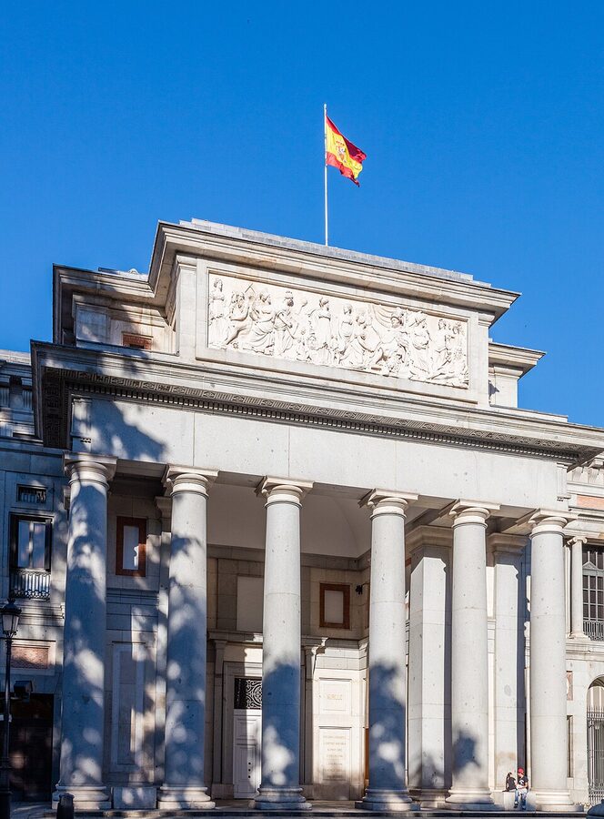 Velazquez Gate Prado Museum Madrid entrance