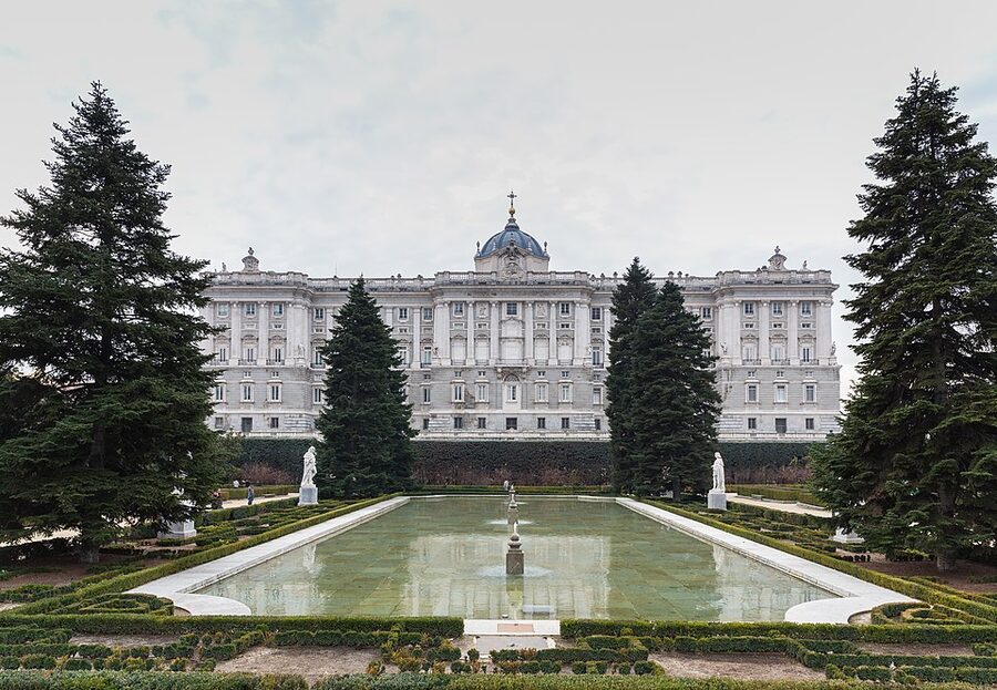 Plaza de la Armería at the Royal Palace of Madrid