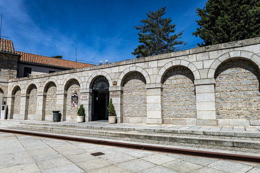 Avila stone arches Spanish architecture