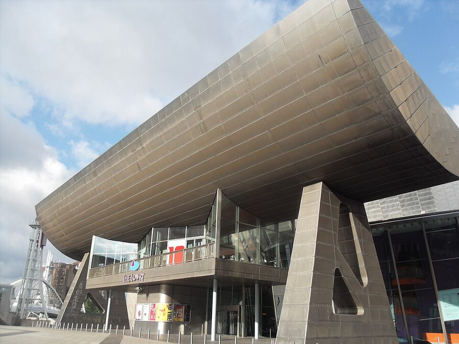 The Lowry Theatre Salford Quays exterior