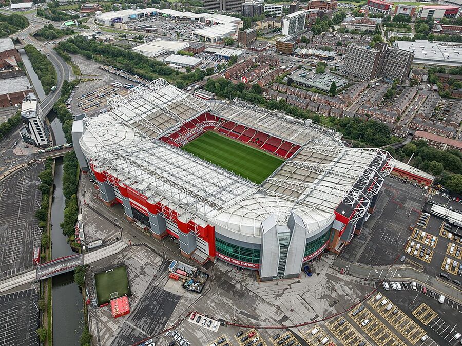 Old Trafford Manchester United football stadium