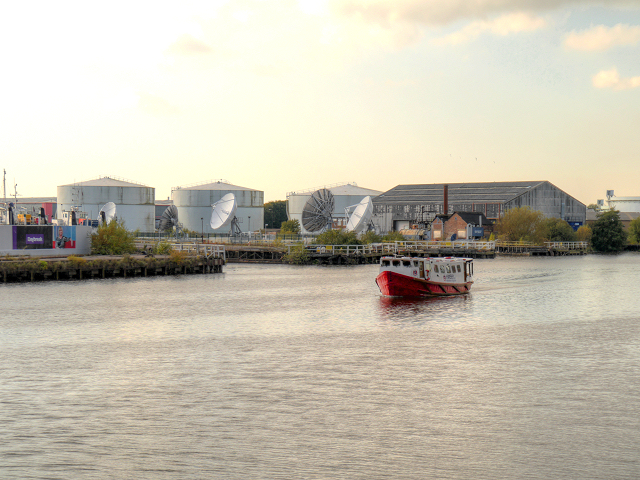Manchester Ship Canal at Salford Quays