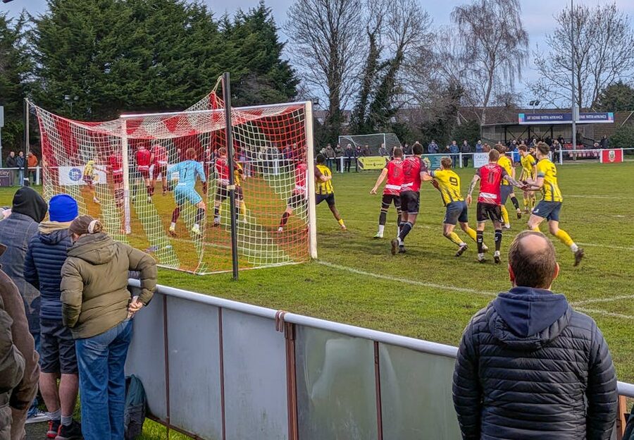 Football match action England