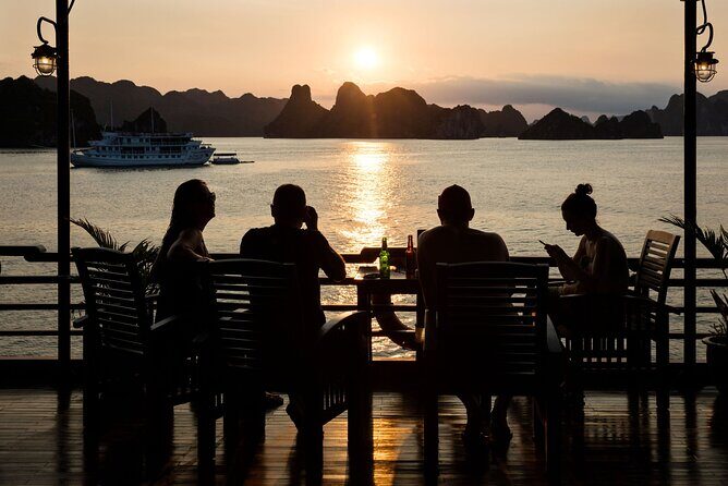 Milalux 5-Star Cruise: 2-Day Discover Halong Bay from Hanoi - Highlights of Day 1: Cave Visits, Sunset, and Dinner