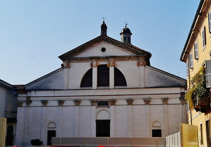 Church of San Vittore al Corpo Milan facade