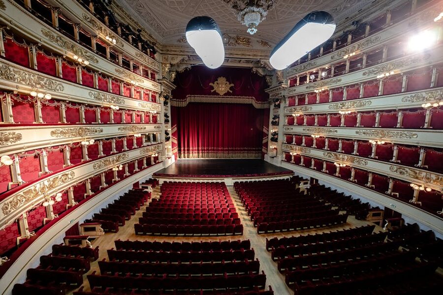 La Scala opera house theater Milan