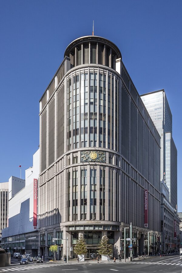 Mitsukoshi Nihonbashi main store building exterior, Tokyo