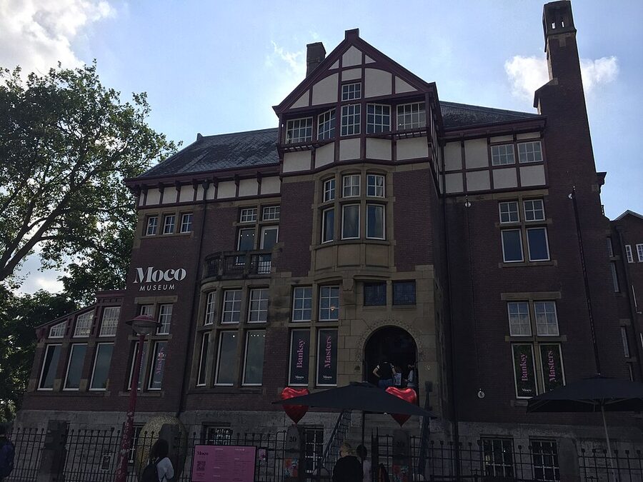 Moco Museum Amsterdam front view 2021