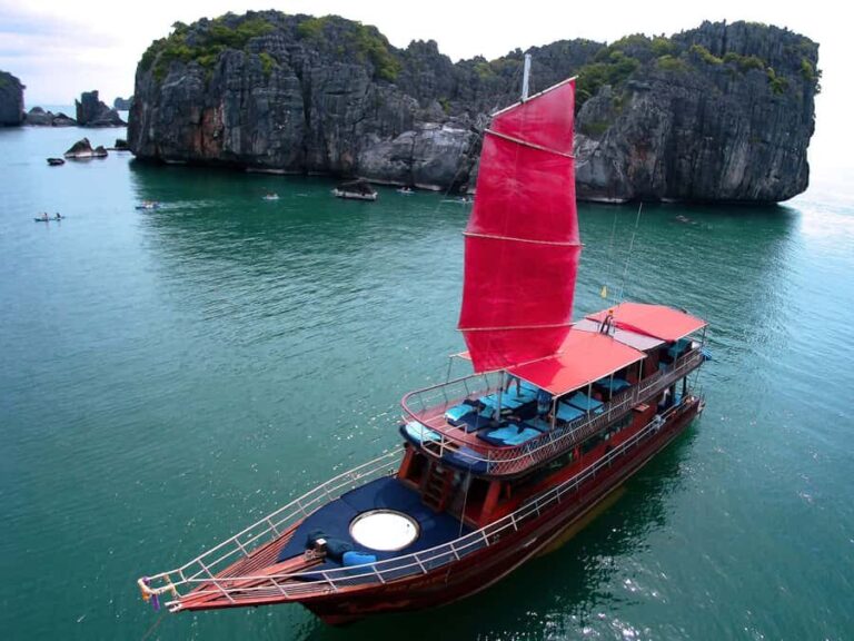 Mu Ko Ang Thong: Private Day Charter in Classic Thai Yacht - The Itinerary: A Day of Stunning Highlights and Personal Touches