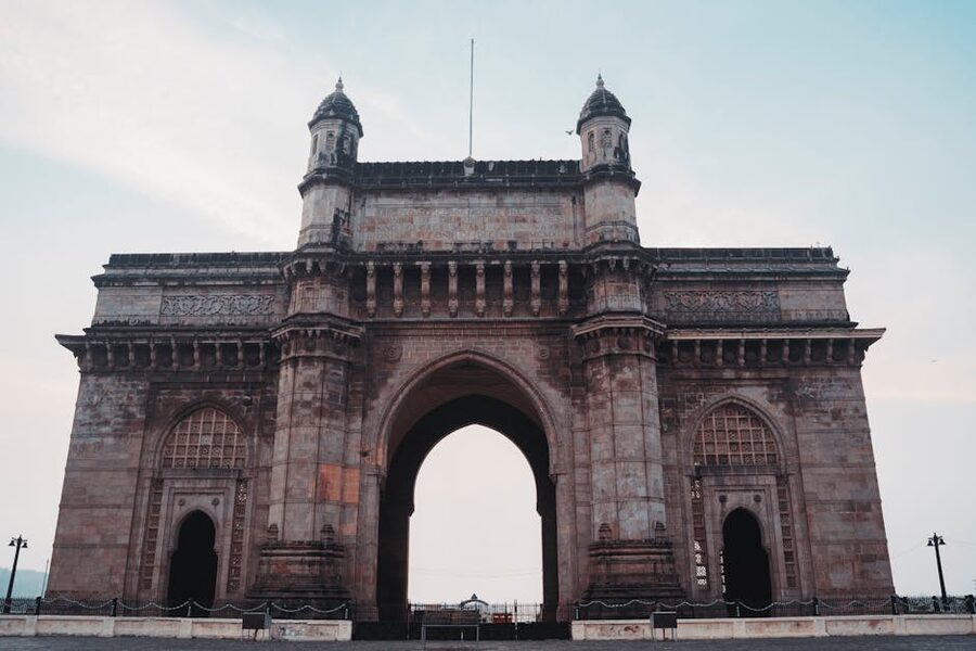 Heritage building in Mumbai India