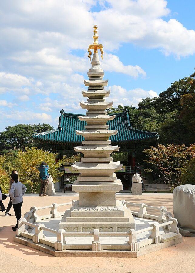 Seven-story Stone Pagoda at Naksansa Temple