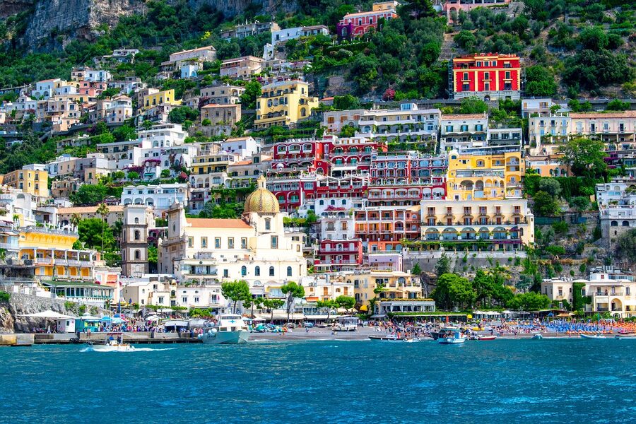 Positano Italy holiday view