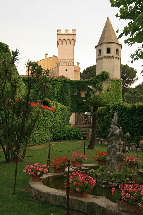 Villa Cimbrone in Ravello with the Terrace of Infinity