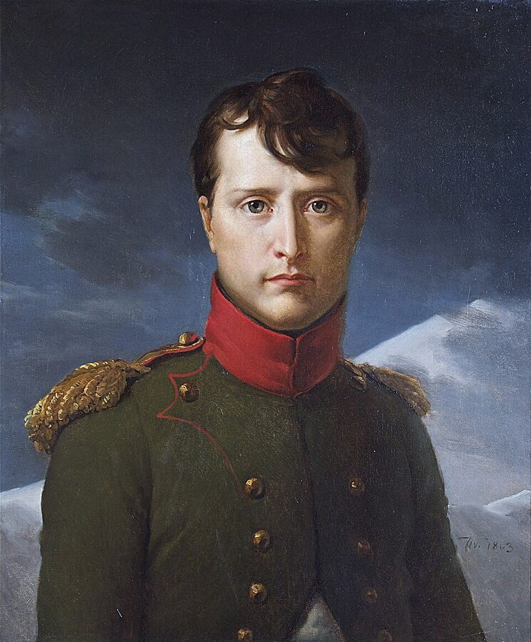 Napoleon Bonaparte portrait as First Consul by Francois Gerard