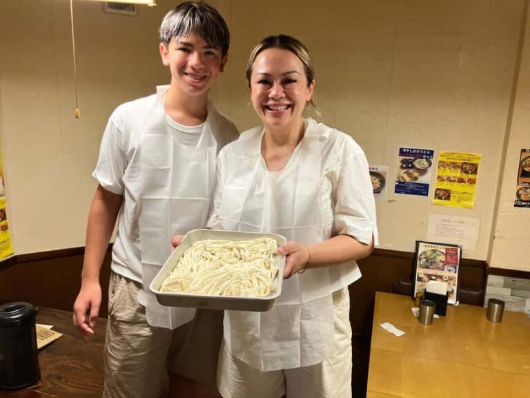Nara: Udon and Tempura Cooking Class with Tasting - The Itinerary: From Flour to Final Bite