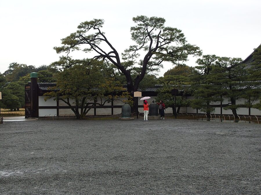 Nijo Castle courtyard Kyoto