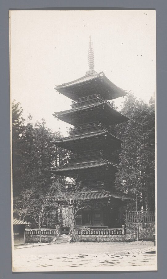 Five-story pagoda at Nikko Toshogu in Japan