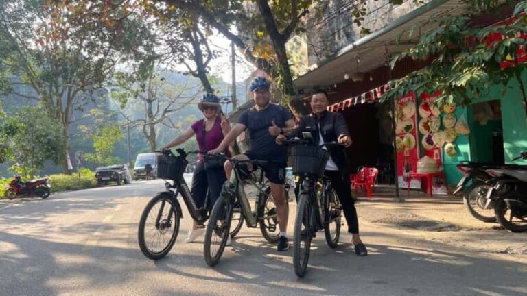 Ninh Binh E-Bike Tour : Tam Coc Rural Life, Villages, Dundj - Exploring the Itinerary - What to Expect