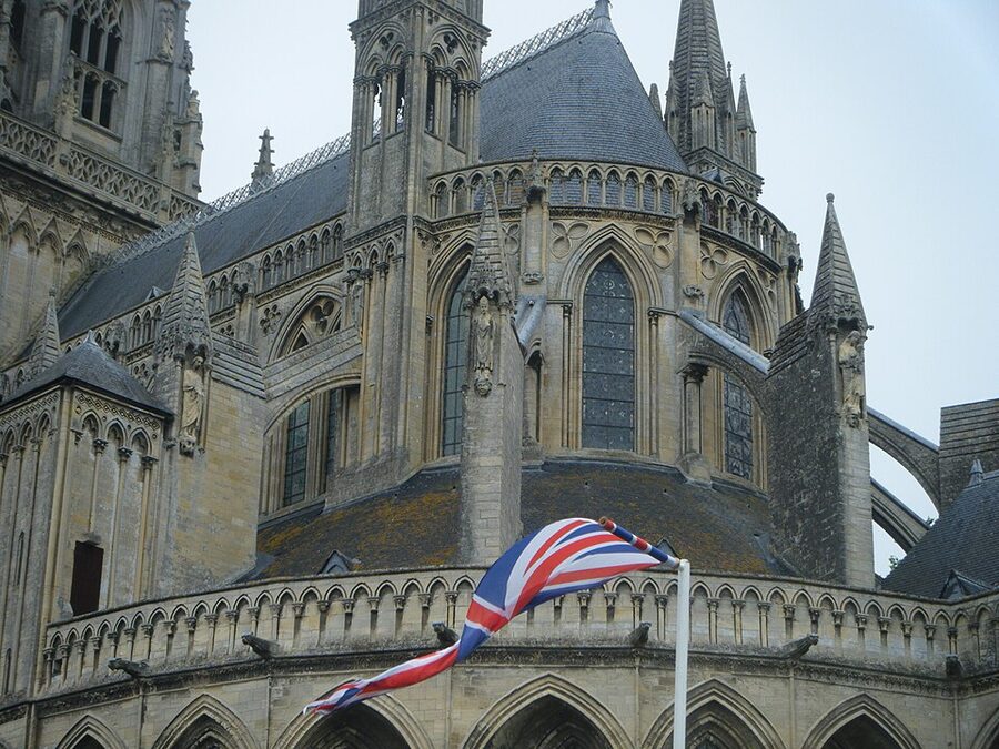Bayeux Cathedral Notre-Dame in Normandy