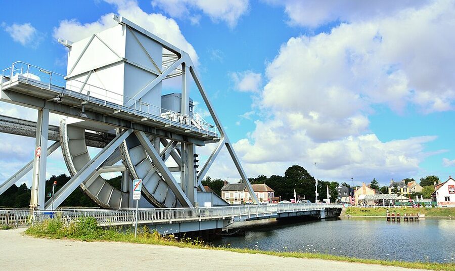 Pegasus Bridge over the Caen Canal at Bénouville