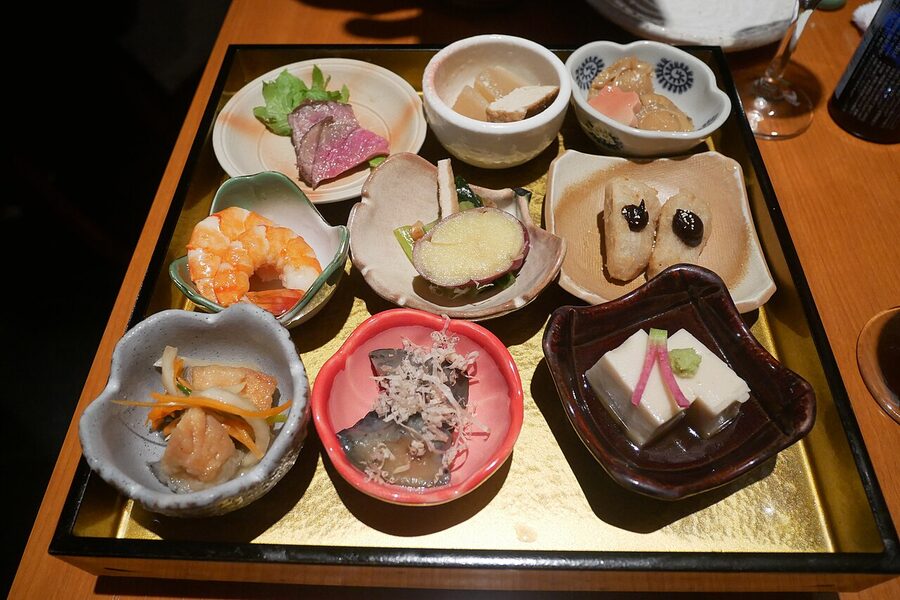 Obanzai traditional Kyoto home cooking dish