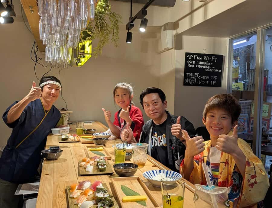 Okinawa Naha: Sushi Making Class near Kokusai-dori - Practical Details: Location, Timing, and Cost