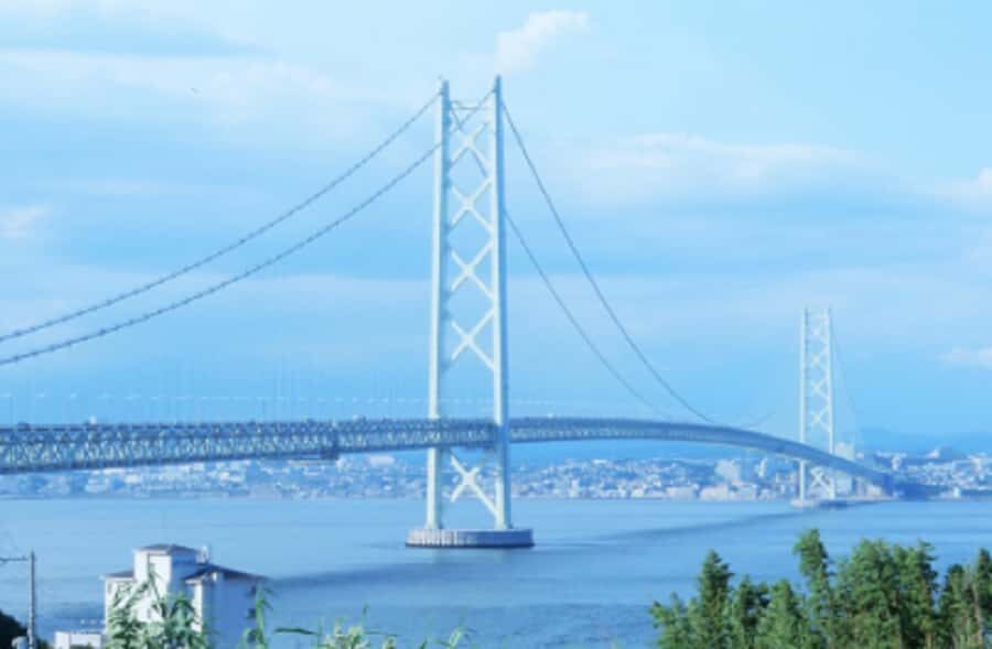 Osaka: Awaji Island One-Day - The Akashi-Kaikyo Bridge: A Must-See Engineering Marvel