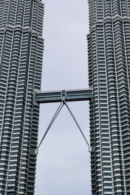 Petronas Towers skybridge detail