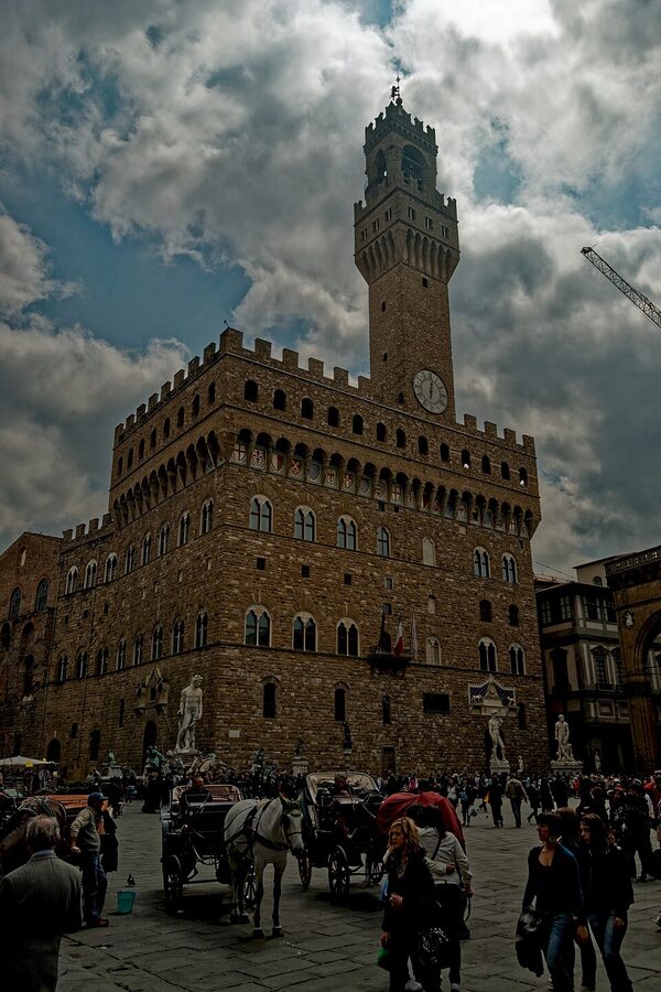 Palazzo Vecchio at Piazza della Signoria Florence