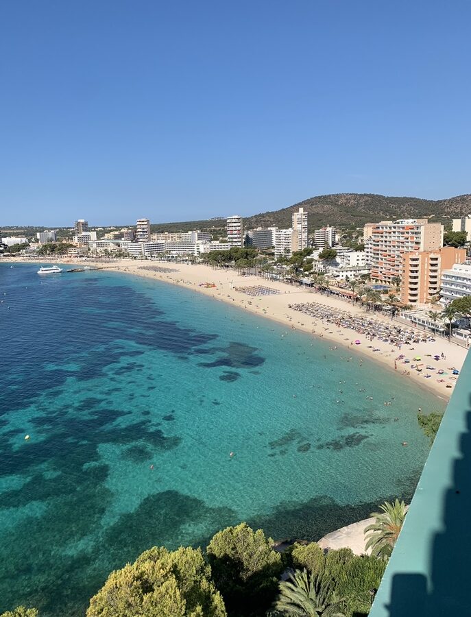 Magaluf beach Calvia Mallorca
