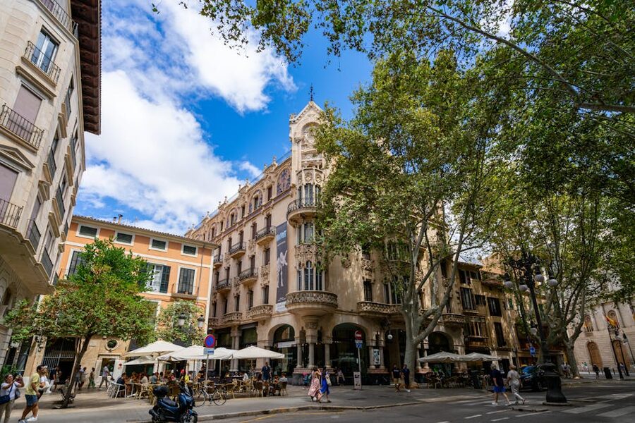 Edifici Fundació la Caixa Art Nouveau building in Palma