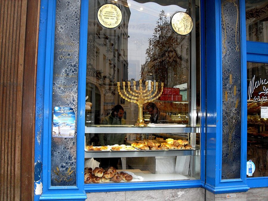 Pletzl Jewish bakery on Rue des Rosiers Le Marais Paris
