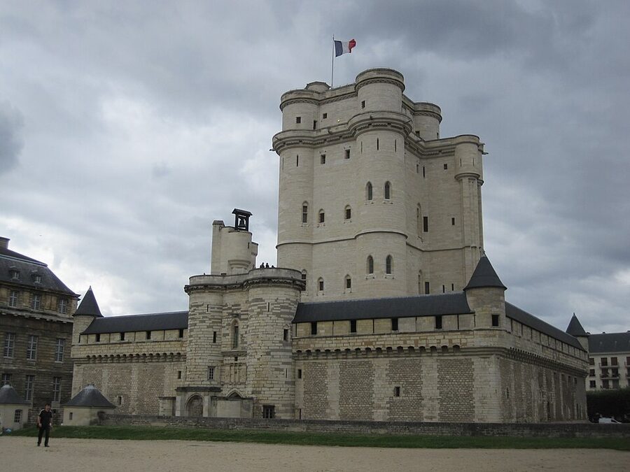 Medieval keep at the Chateau de Vincennes Paris