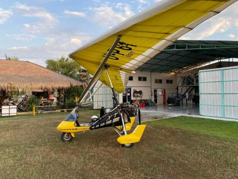 Pattaya: Thailand Microlight Aircraft Tours by BFA - The Itinerary in Detail