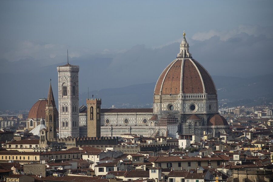 Florence panorama from Piazzale Michelangelo