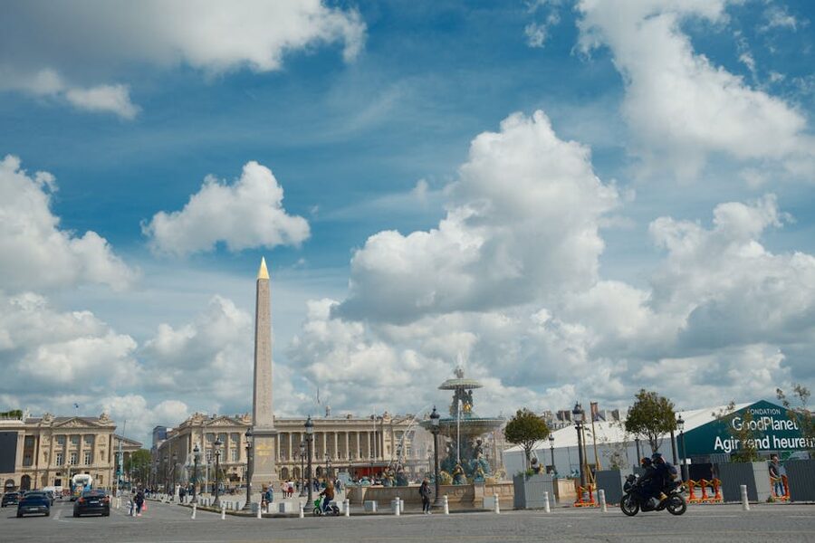 Obelisk at Place de la Concorde Paris
