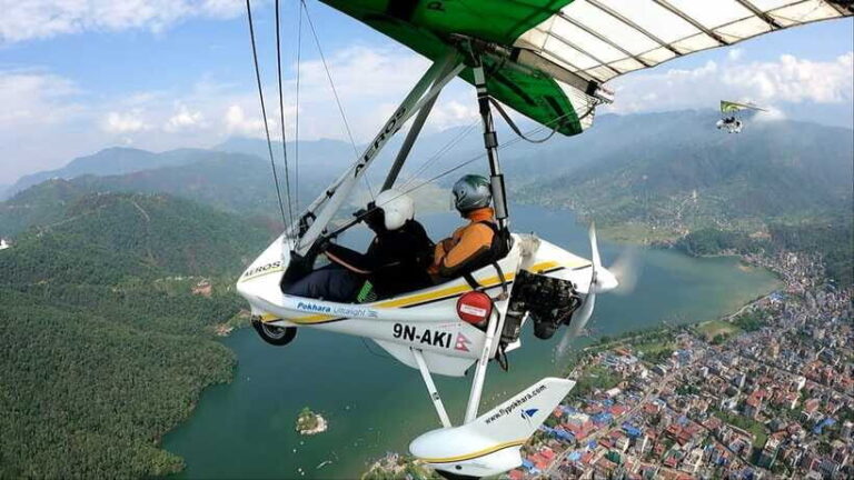 Pokhara Ultralight: AIR TREKK of the Himalayas (90 minutes) - The Logistics and Inclusions