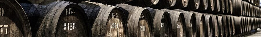 Port wine casks aging Vila Nova de Gaia