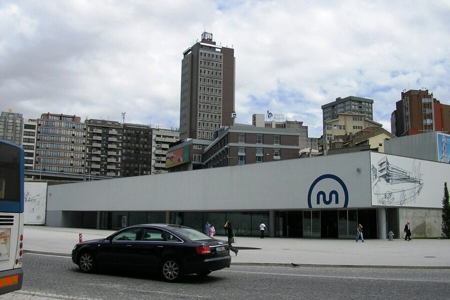 Trindade metro station Porto