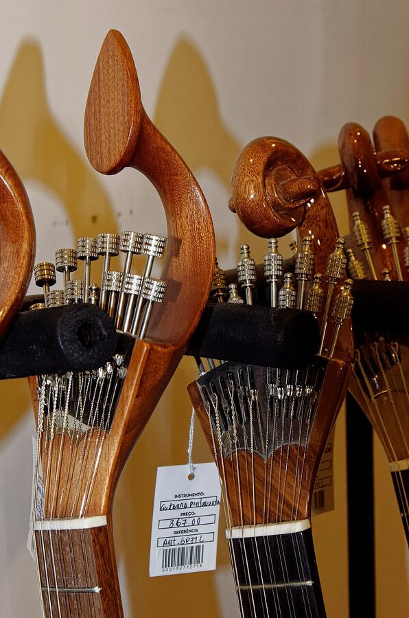 Portuguese guitar at Casa da Guitarra Porto