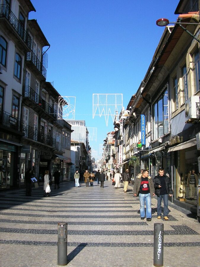 Rua Cedofeita Porto street view